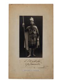 [19TH AND 20TH-CENTURY OPERA SINGERS]. A group of 6 photographs, cabinet photographs, cartes de visite, or photographic postcards of opera singers from the 1890s-1900s, most signed, comprising images of: