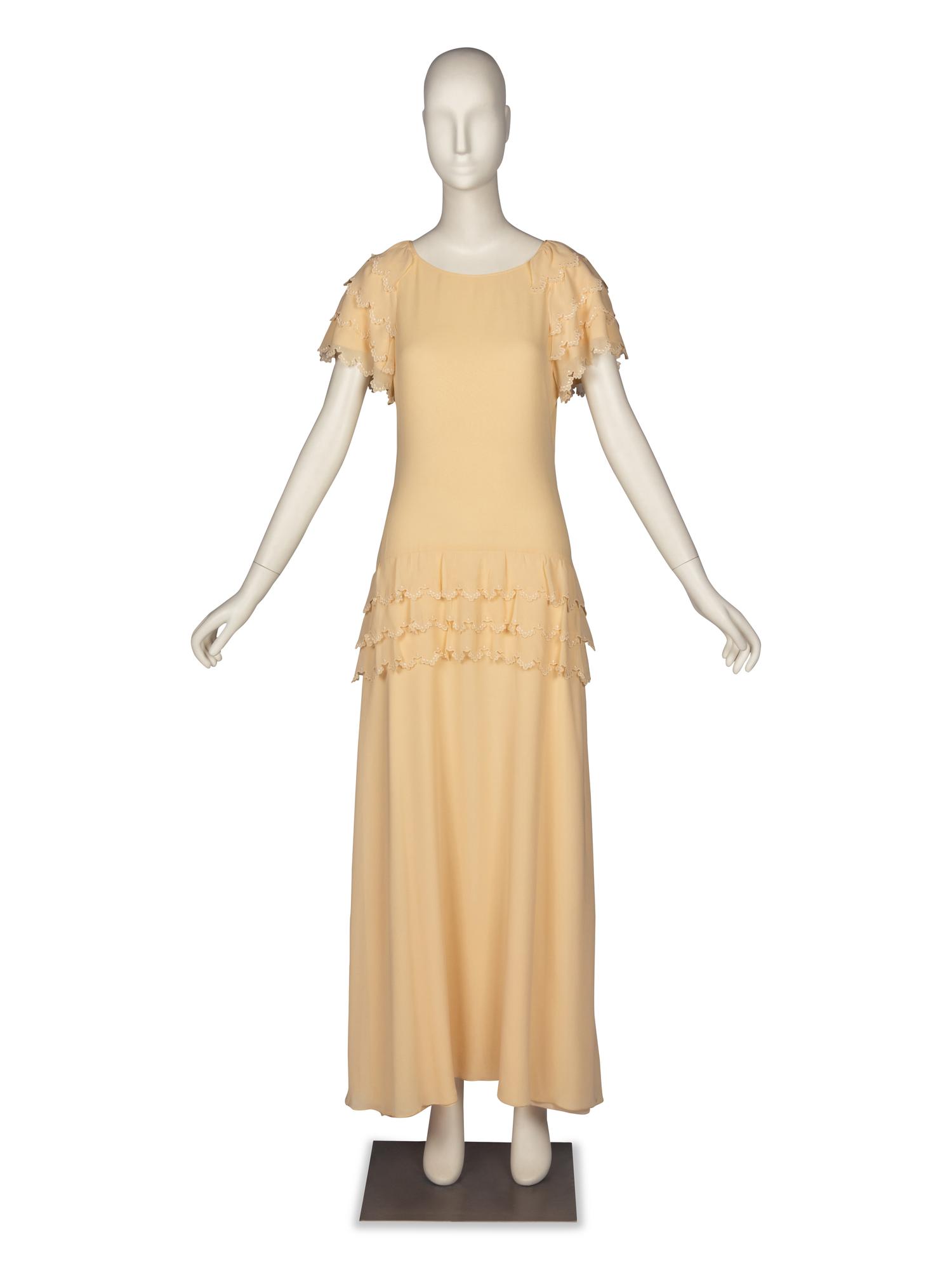 Karl Lagerfeld for Chloé Gown, 1981