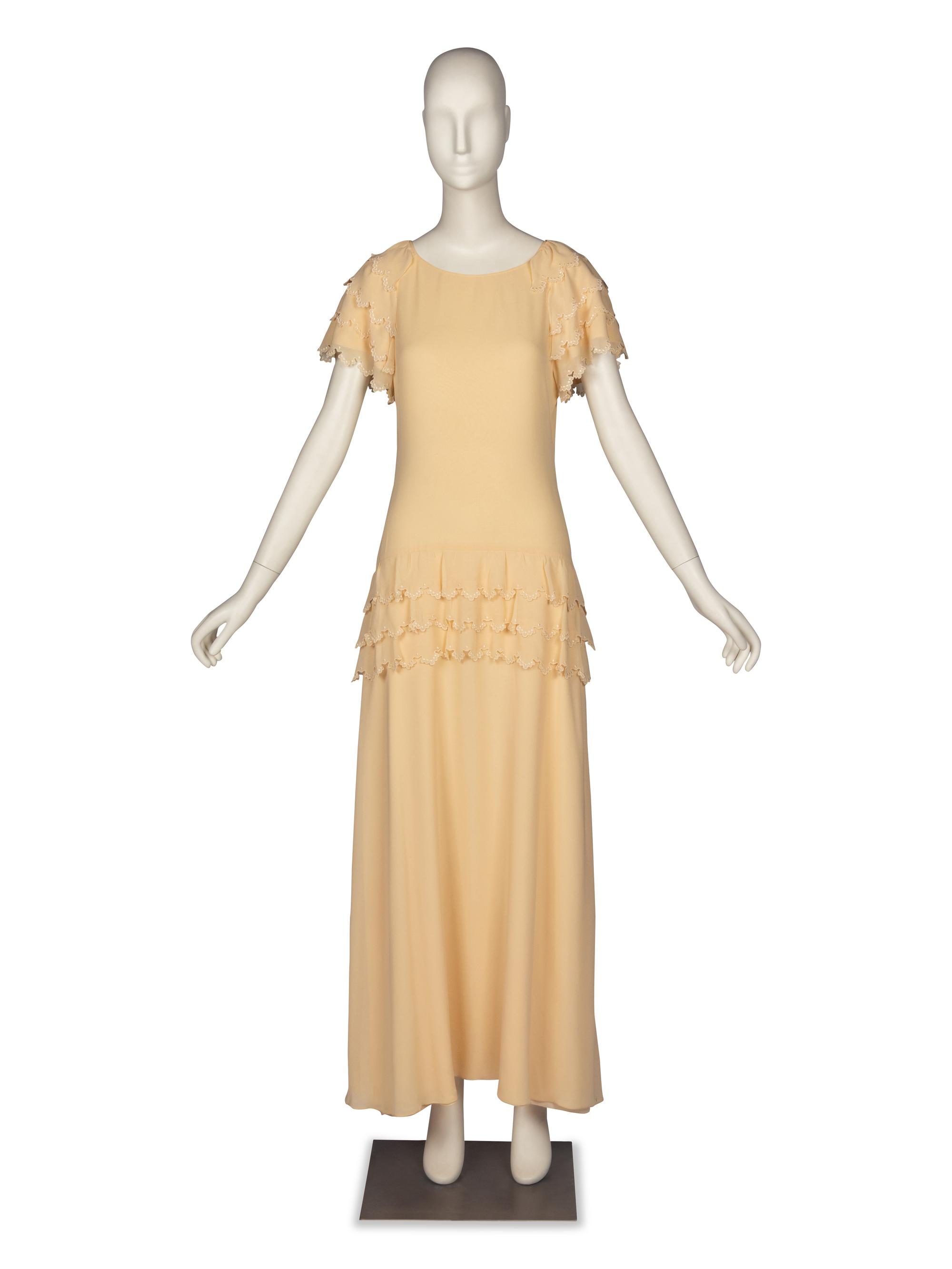 Karl Lagerfeld for Chloé Gown, 1981