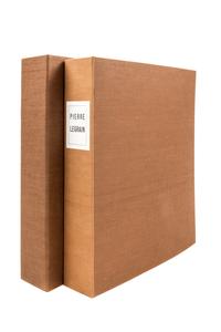 (BOOK BINDING; LEGRAIN, PIERRE) ANTHOINE, JACQUE-LEGRAIN, et al. Pierre Legrain relieur. Paris, 1965. Limited, signed
