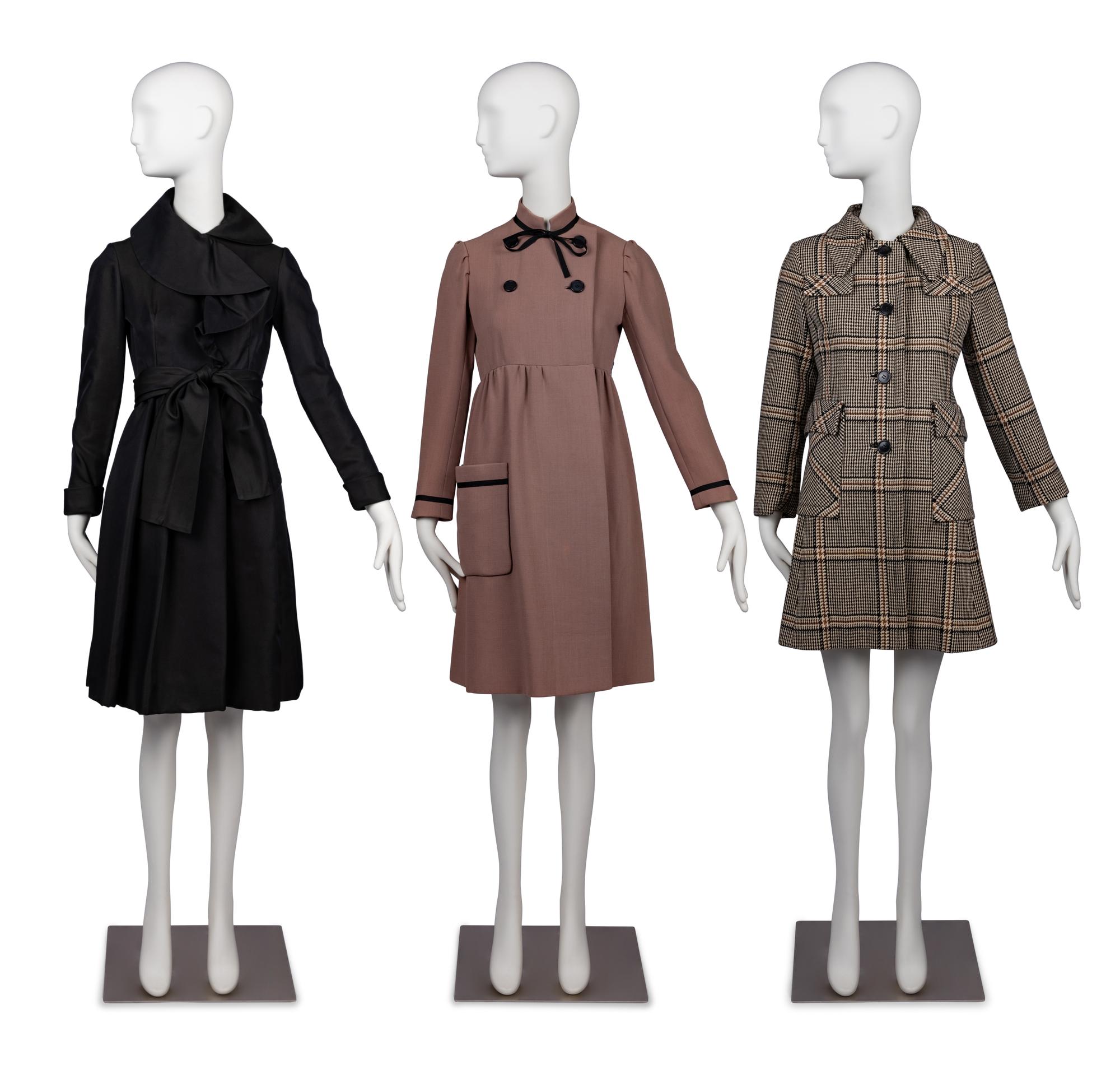 Three Designer Items: Two Geoffrey Beene, One Calvin Klein, 1960-70s