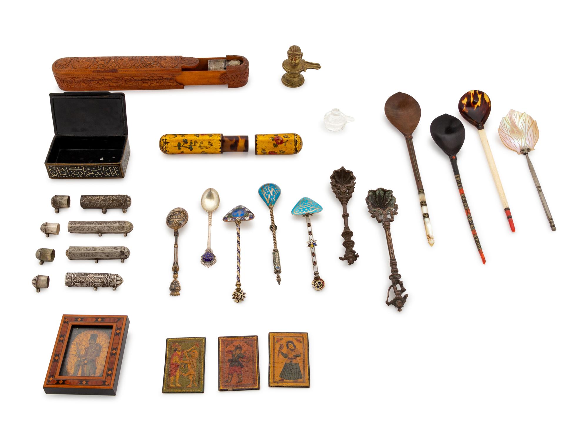 A Collection of Middle Eastern Decorative and Utilitarian Items