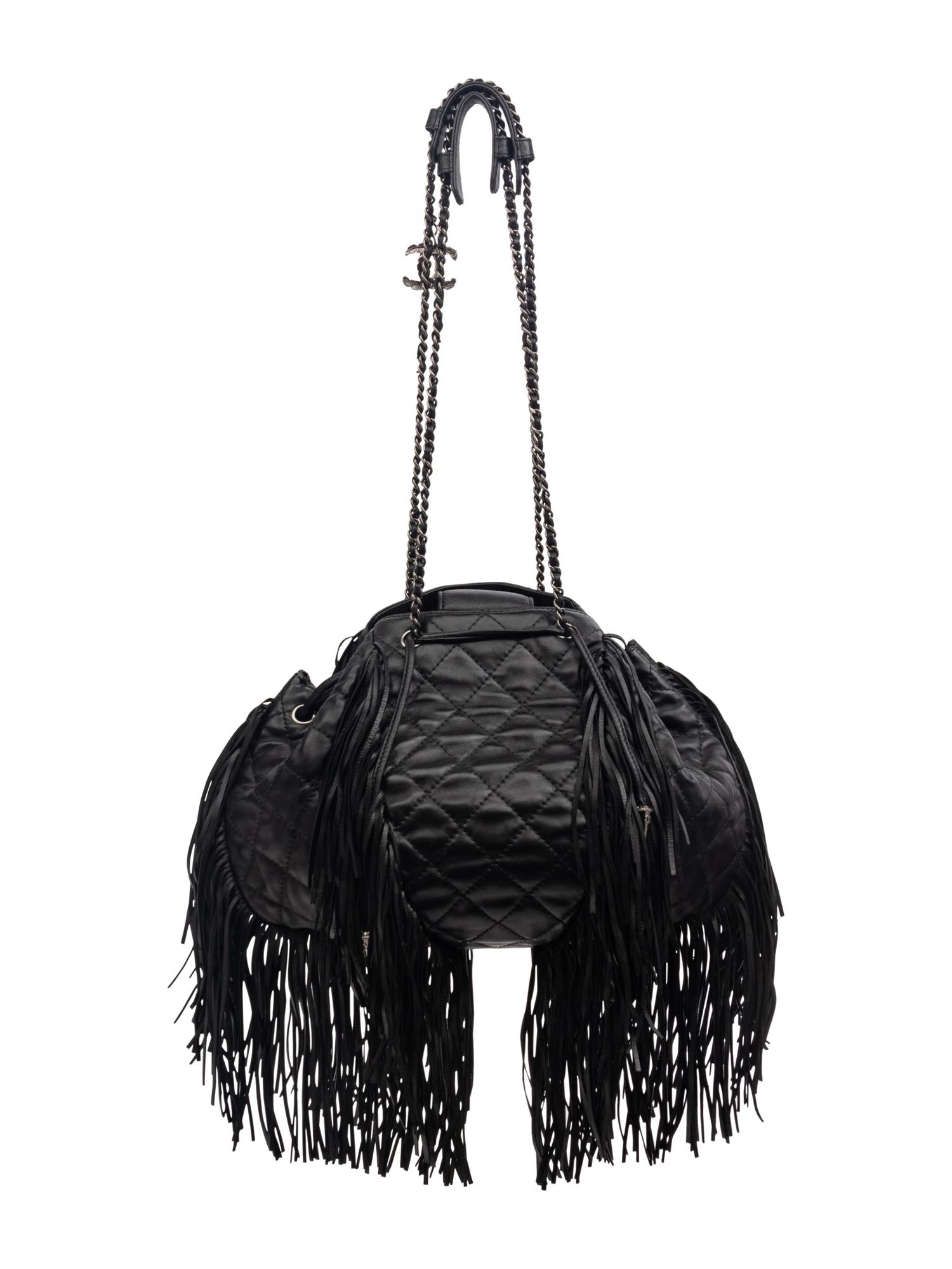 CHANEL SAC CORDON FRINGE BAG