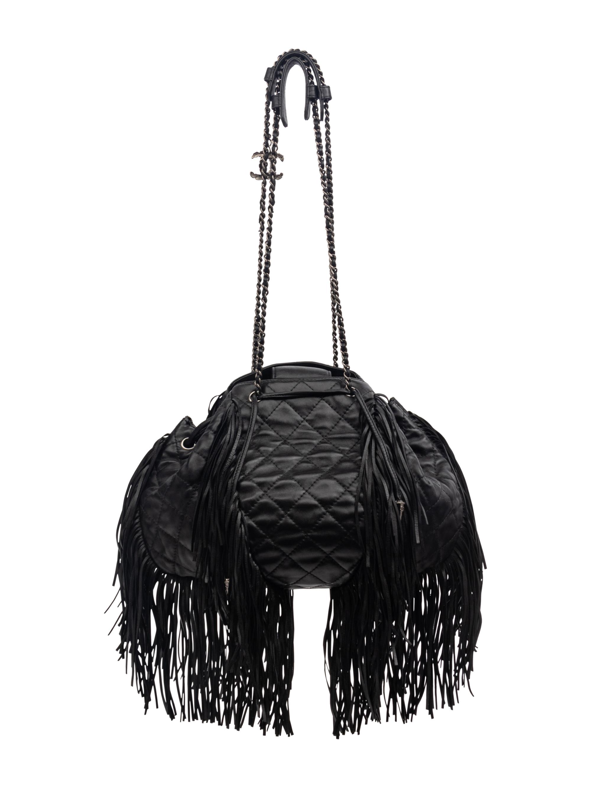 CHANEL SAC CORDON FRINGE BAG