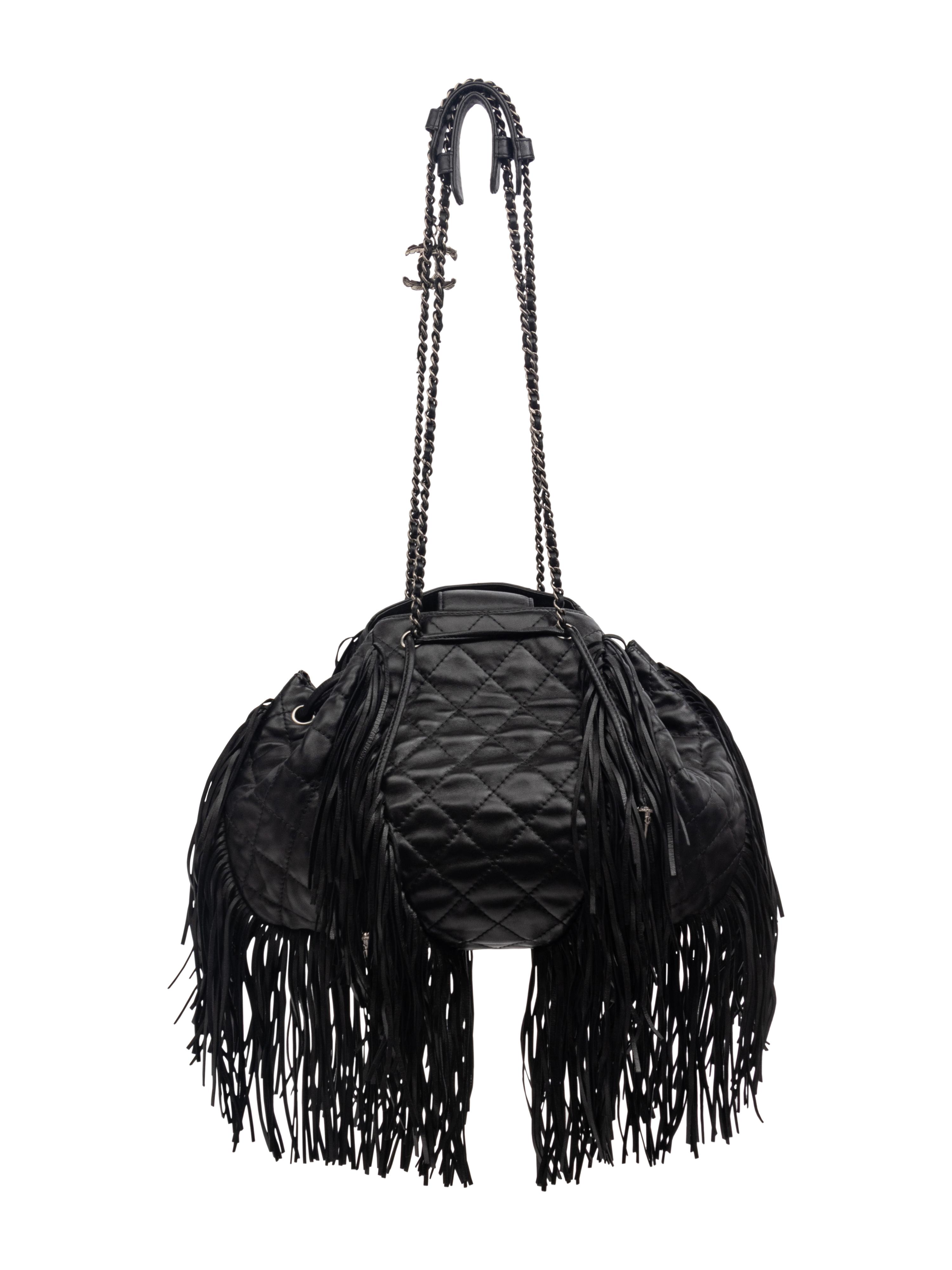 CHANEL SAC CORDON FRINGE BAG