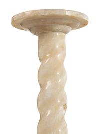 A Continental Alabaster Pedestal