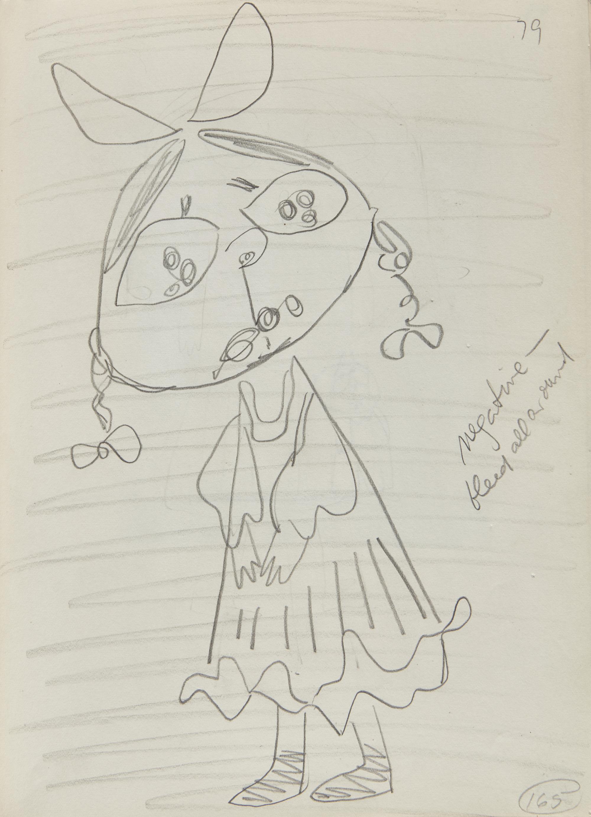 Steig, William. Original Maquette for "The Agony in the Kindergarten"