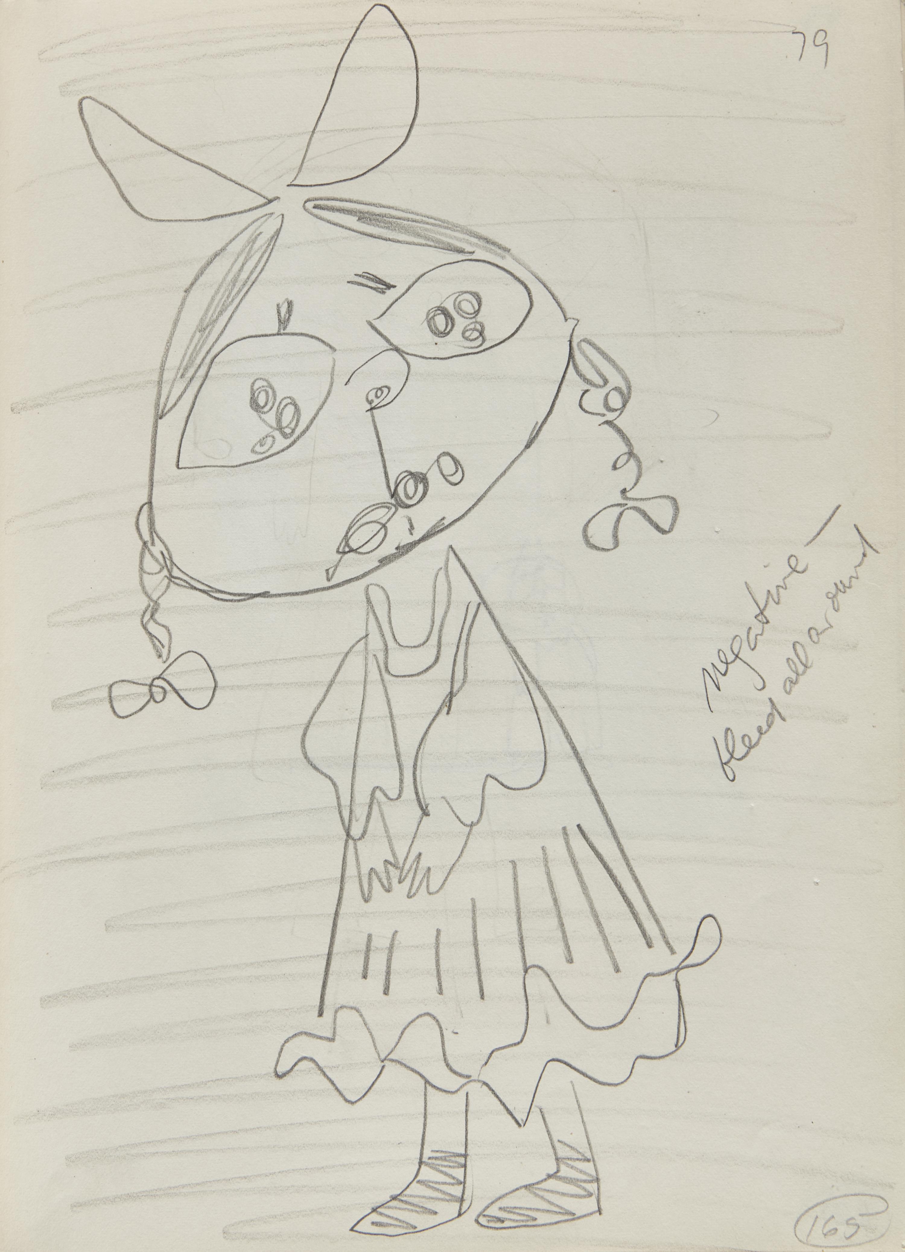 Steig, William. Original Maquette for "The Agony in the Kindergarten"