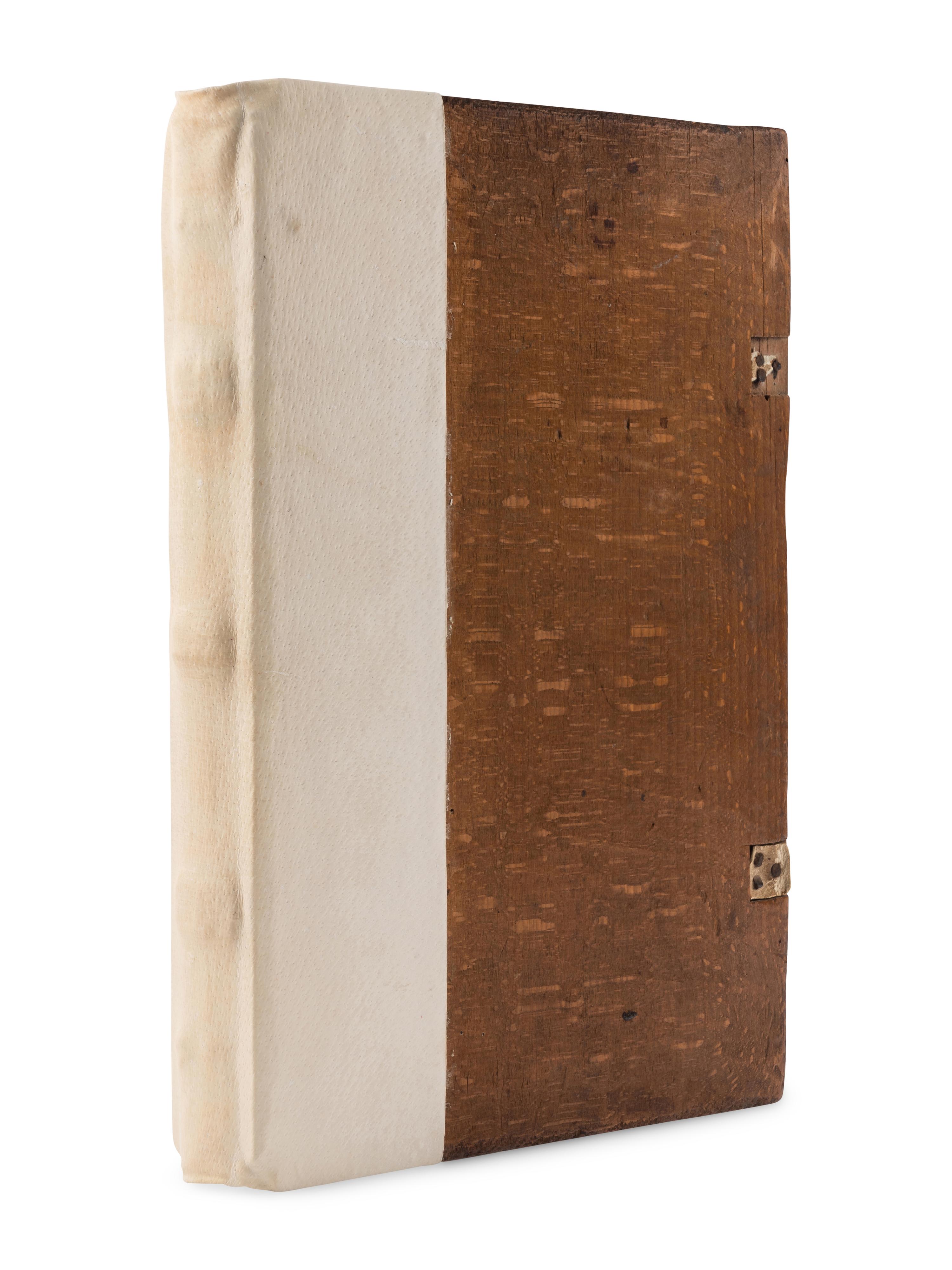 [INCUNABULA]. PAULUS VENETUS (1369-1429). Expositio in libros posteriorum Aristotelis . Venice: Guliermu[s] de Mo[n]teferrato [i.e. Gulielmo 'Anima Mea'], 11 August, 1486.