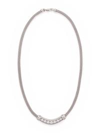 WHITE GOLD AND DIAMOND NECKLACE