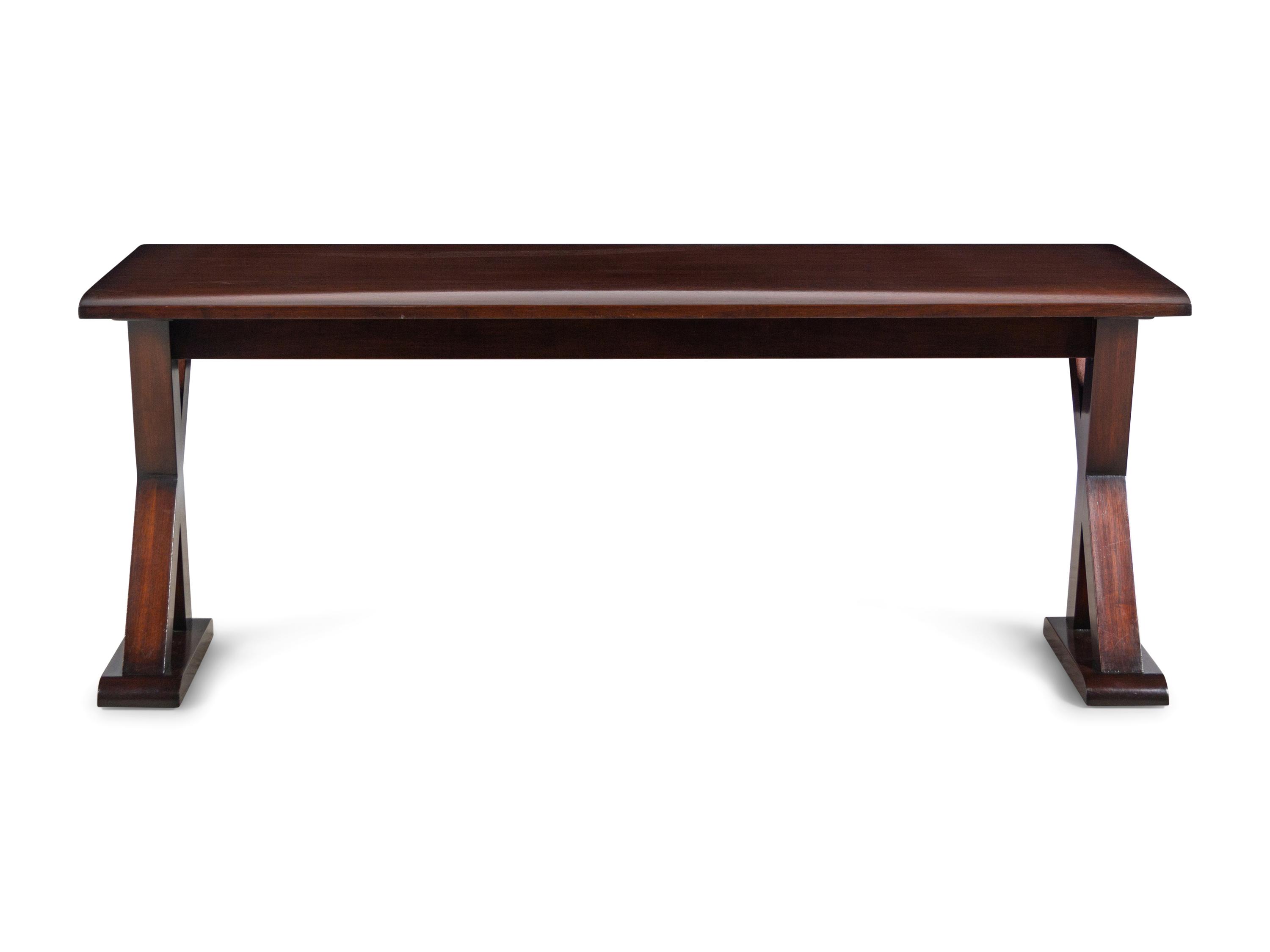 A Christian Liaigre Long Courrier Oak Table
