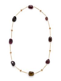 MULTIGEM AND CRYSTAL NECKLACE