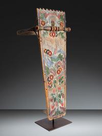 Mohawk Carved and Painted Cradleboard