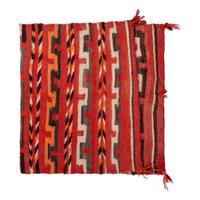 Navajo Double Saddle Blanket / Rug