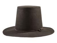 [CIVIL WAR]. Unissued enlisted Hardee hat with original interior label, unpunched