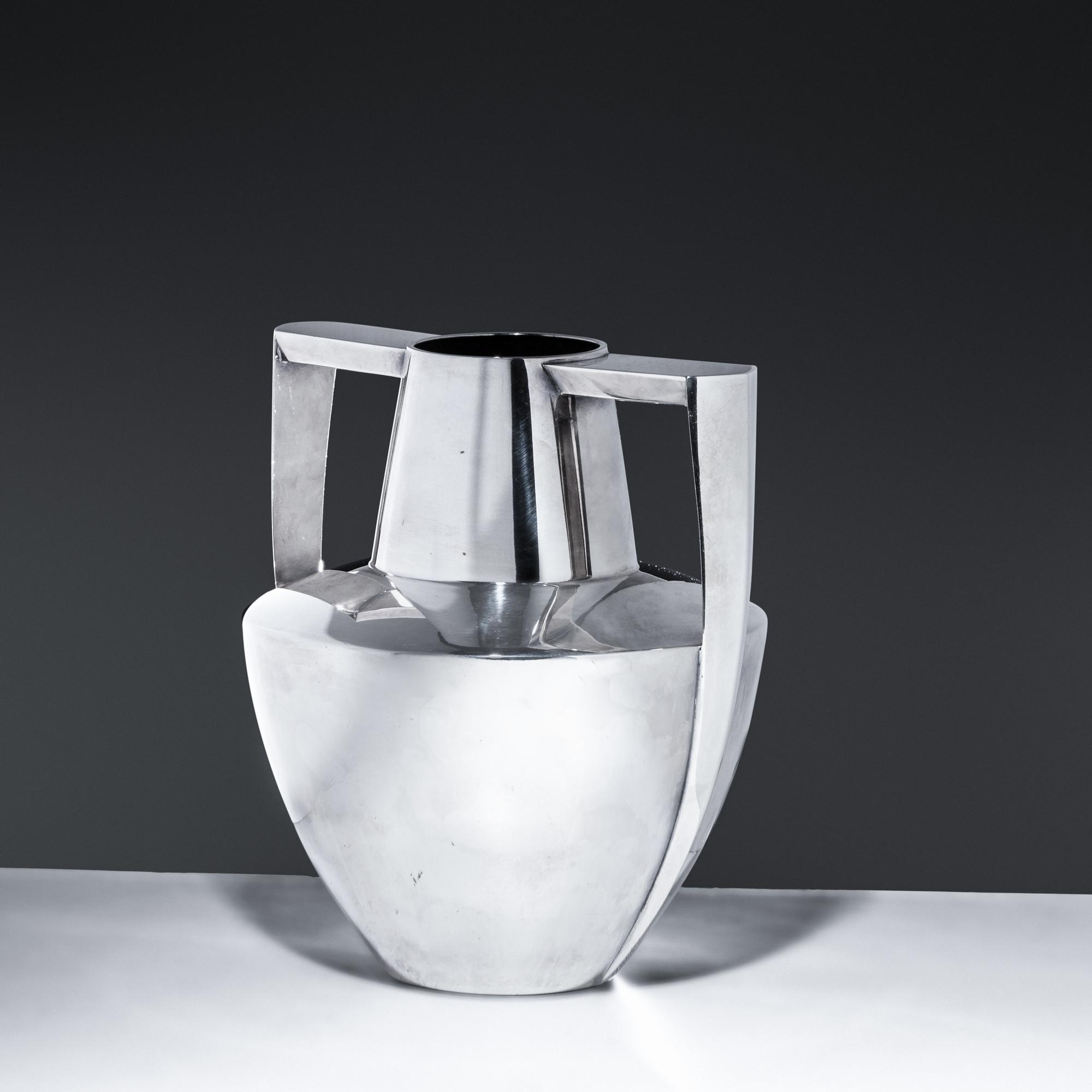 Handled Vase Produced by Pampaloni Argenti for Tiffany & Co, Italy