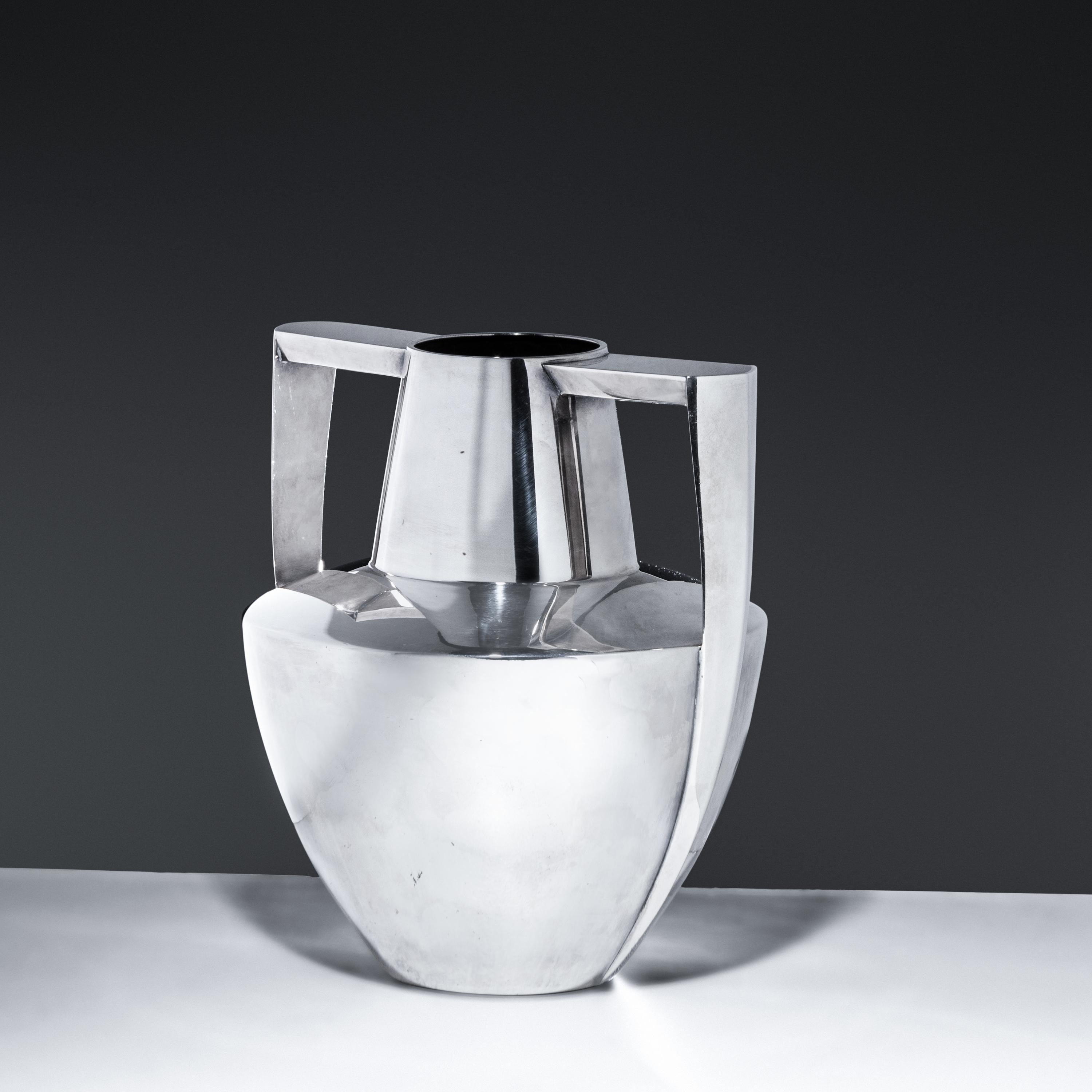 Handled Vase Produced by Pampaloni Argenti for Tiffany & Co, Italy
