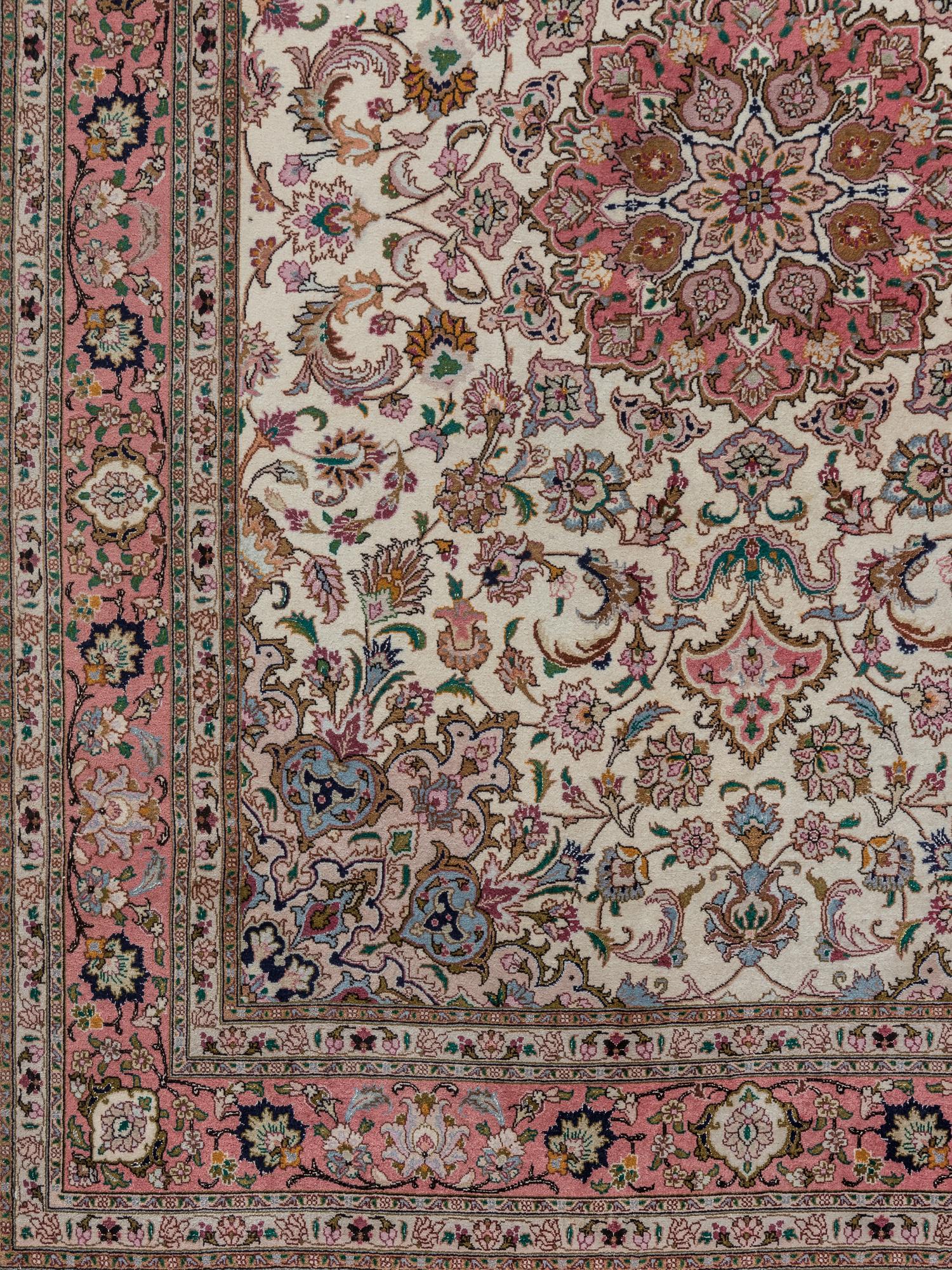 A Tabriz Wool Rug