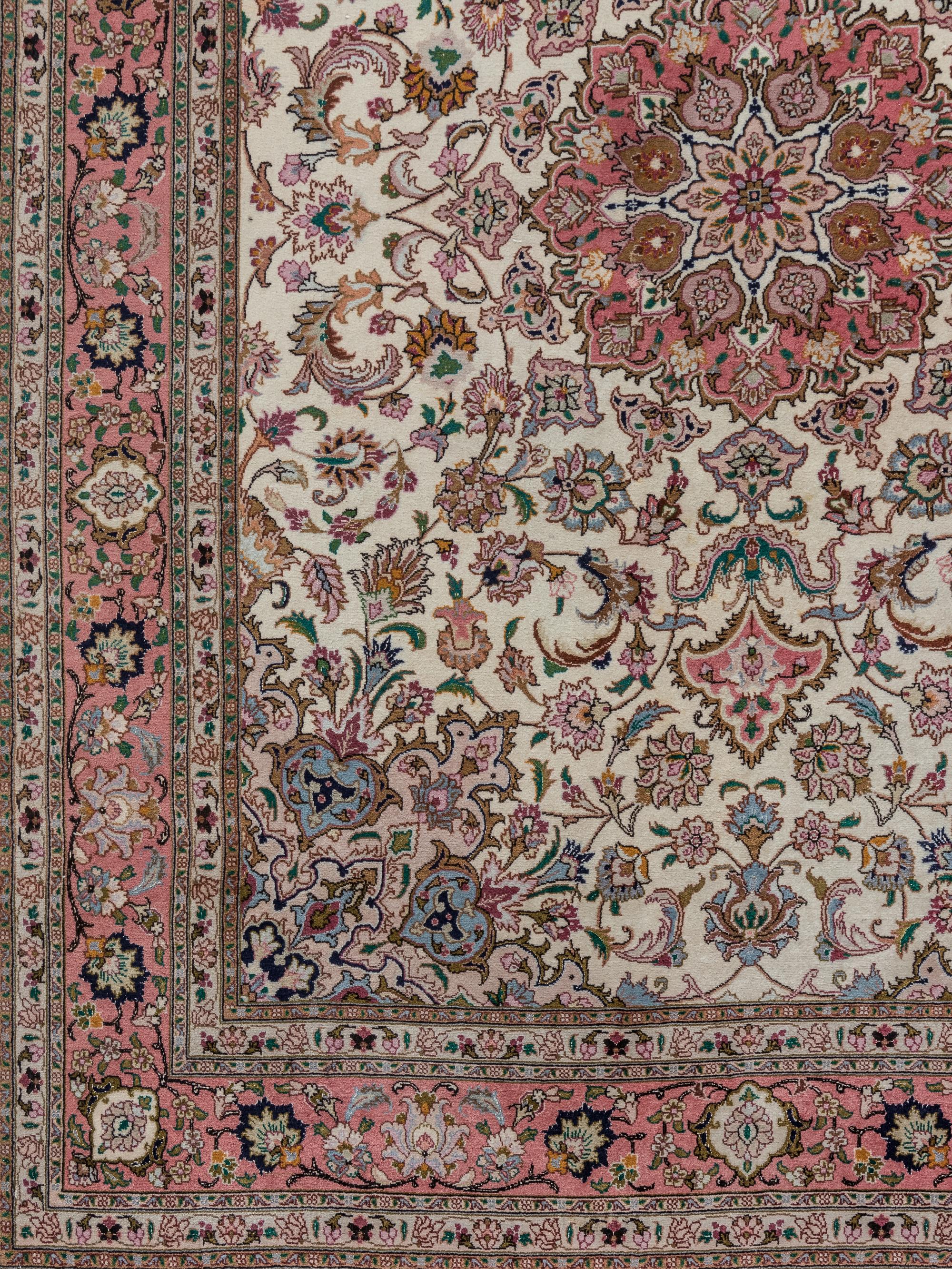 A Tabriz Wool Rug