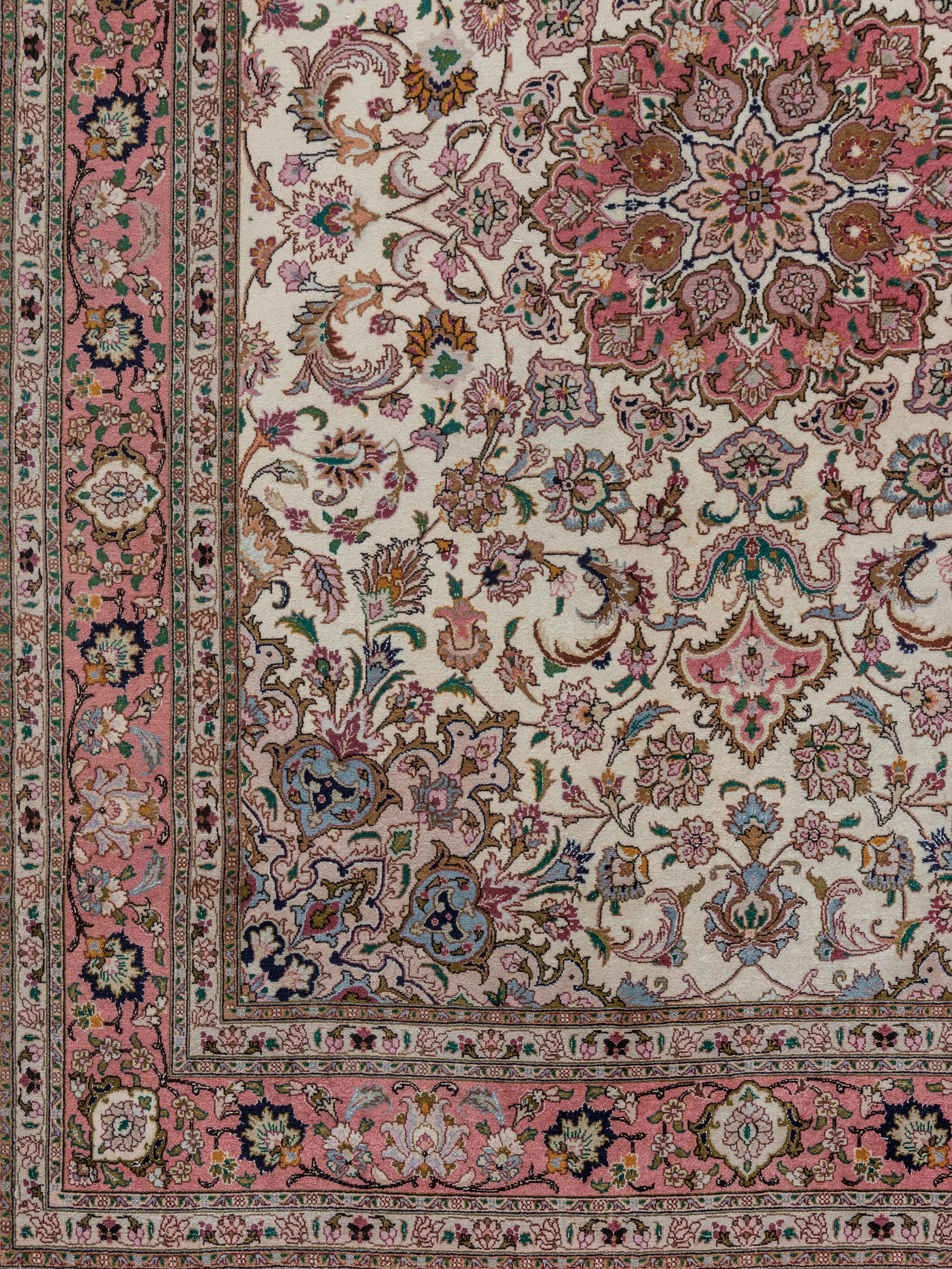 A Tabriz Wool Rug