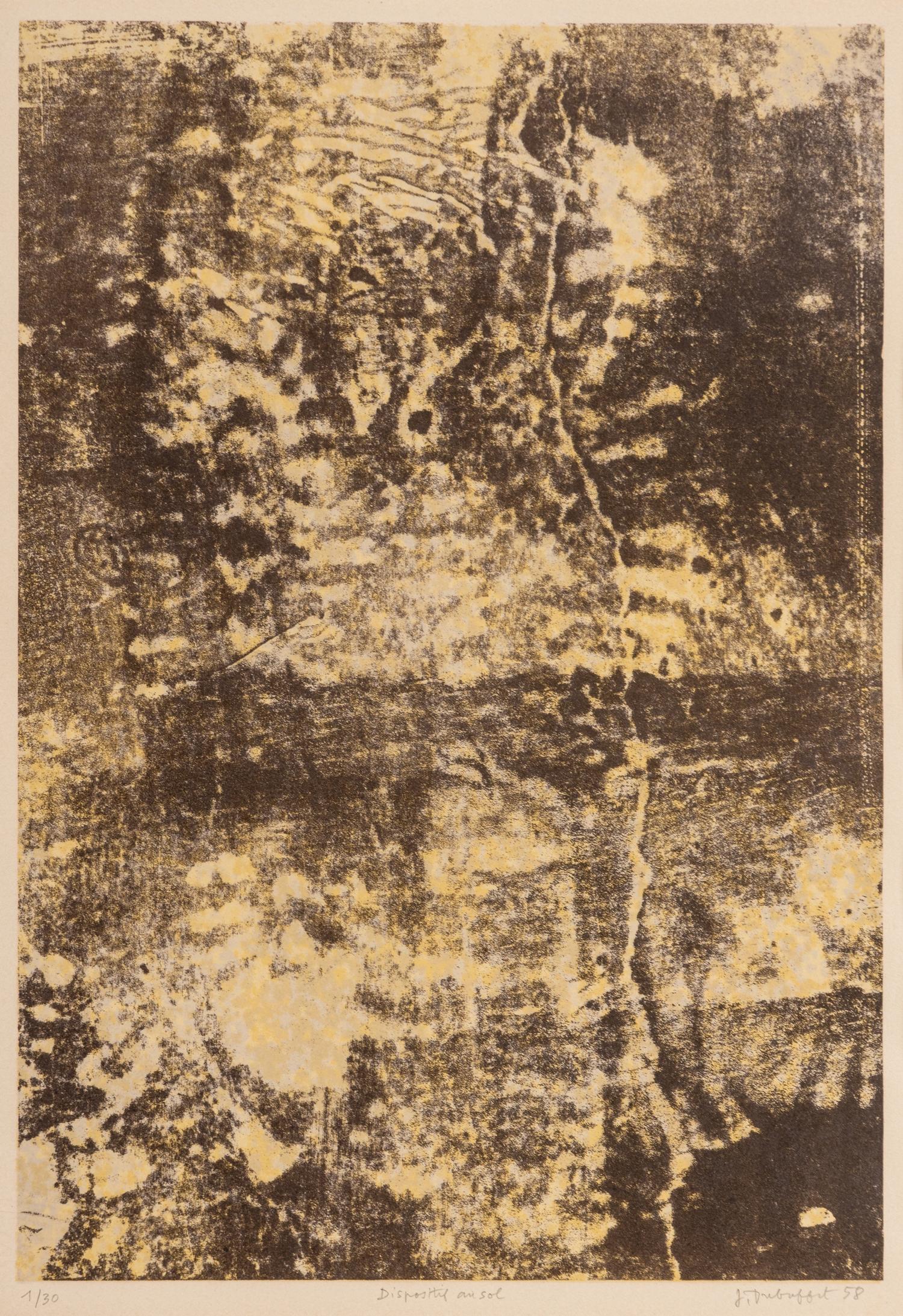 Ground Soil ( Dispositif au sol ) (from Clean Slates ( Tables rases ) from Phenomena ( Les Phénomènes) ), 1958