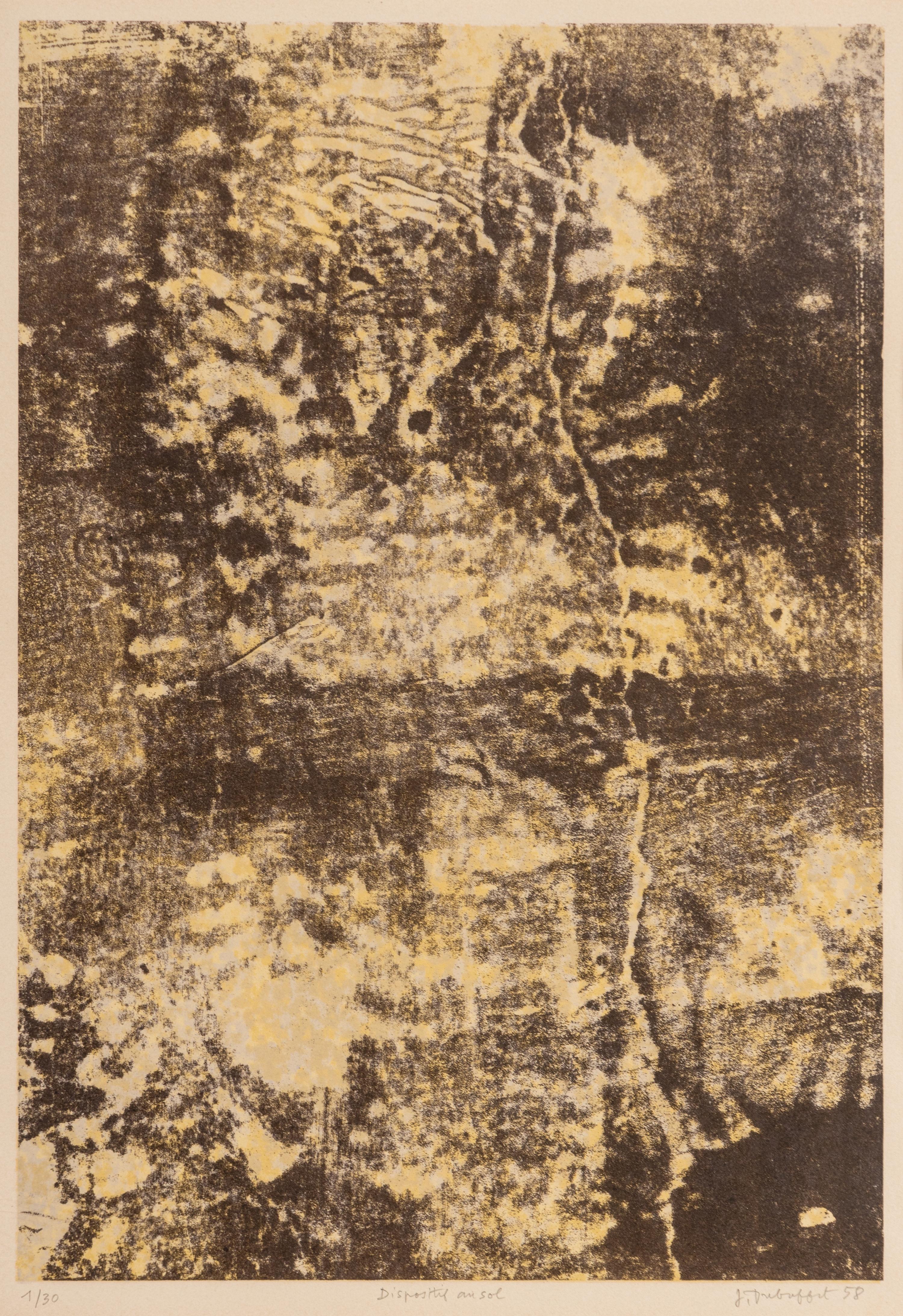 Ground Soil ( Dispositif au sol ) (from Clean Slates ( Tables rases ) from Phenomena ( Les Phénomènes) ), 1958