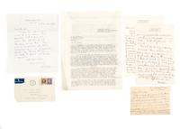 ELIOT, THOMAS STEARNS. Letter to Charles Cyrus Hare. December 8, 1945.