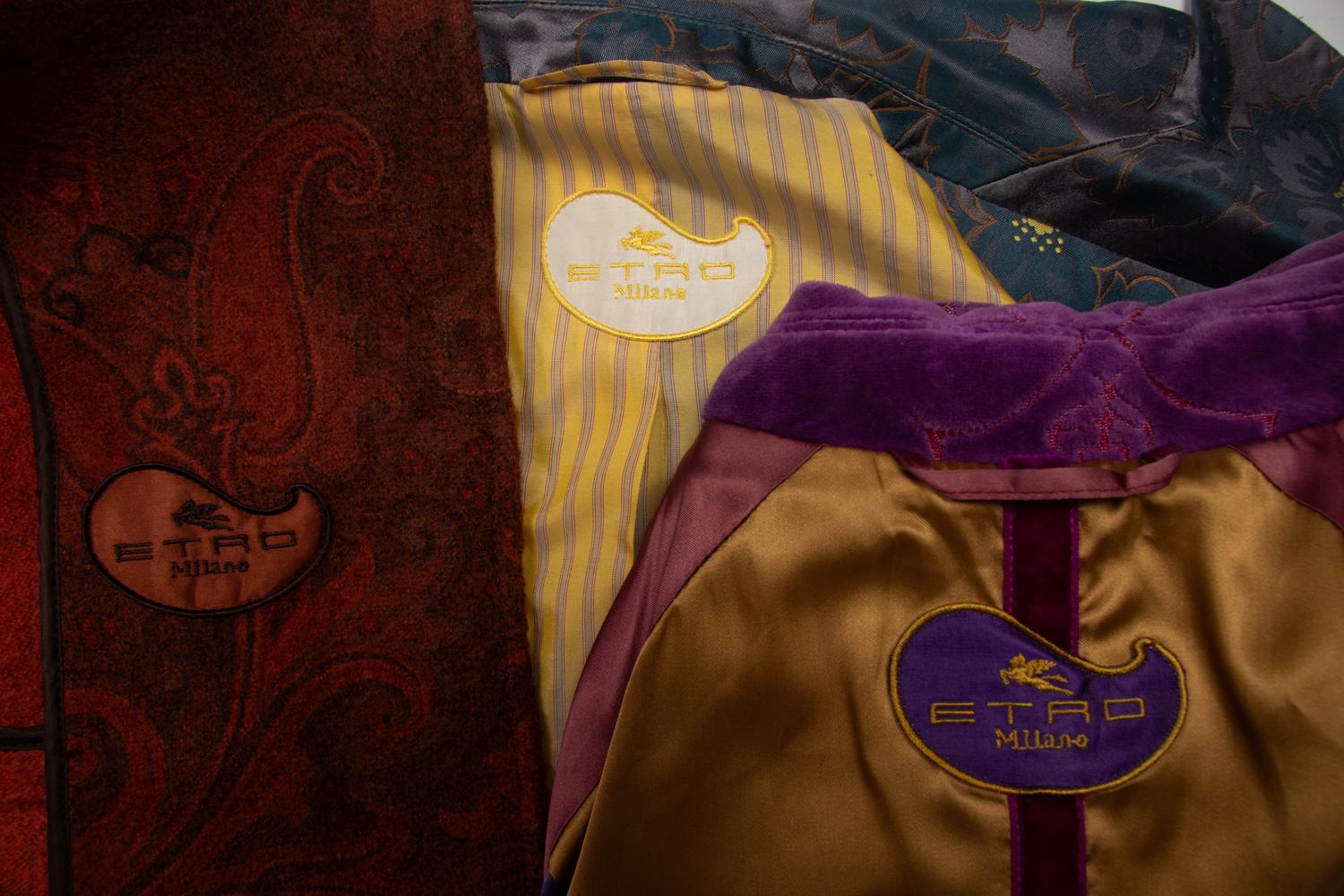 Three Etro Jackets