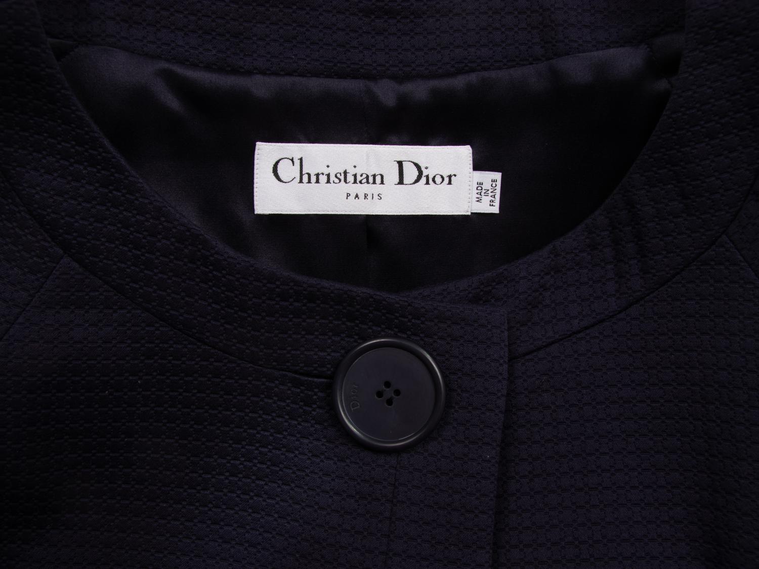 Christian Dior by John Galliano , Navy Dress Suit & White Dress