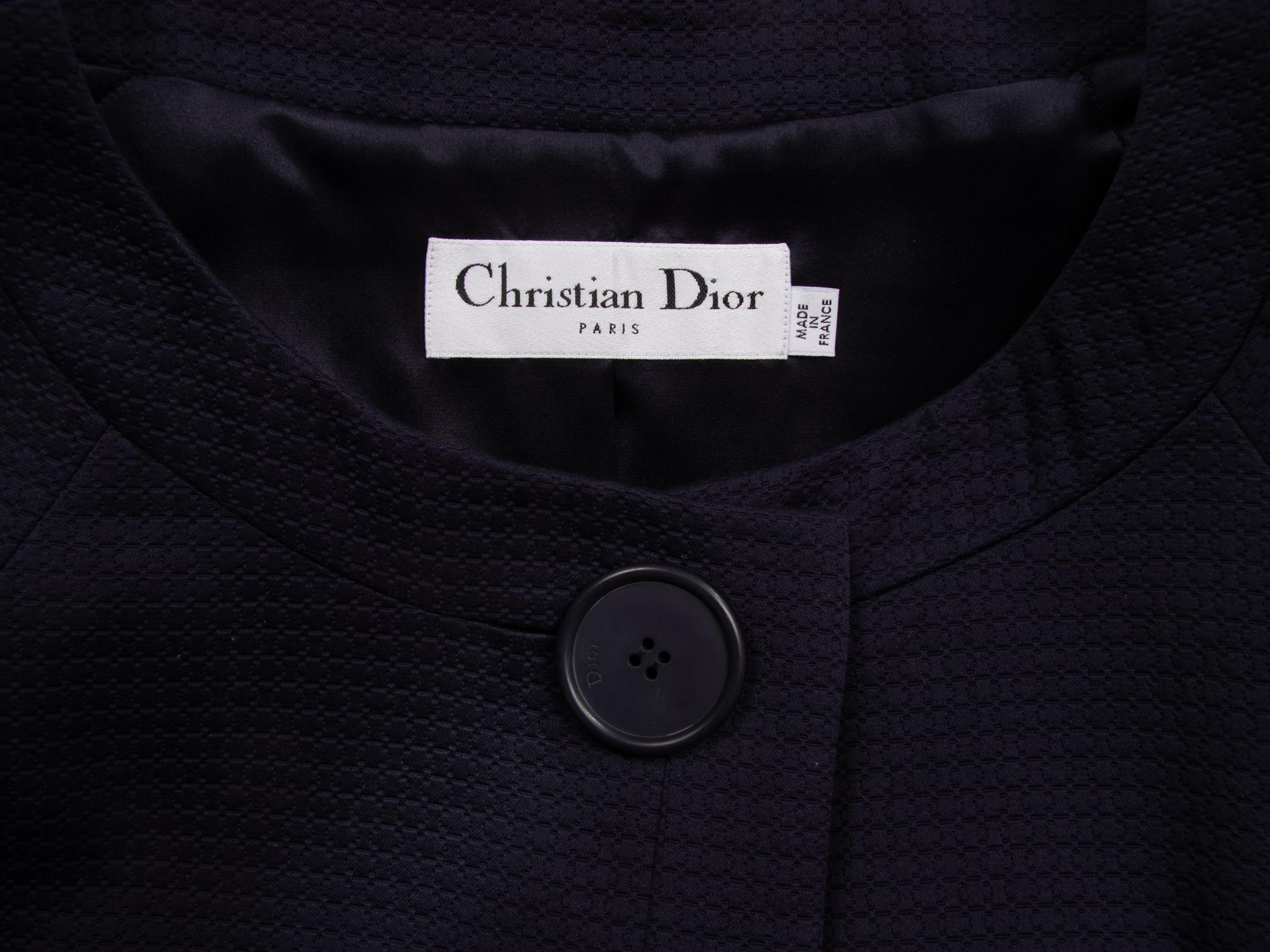 Christian Dior by John Galliano , Navy Dress Suit & White Dress