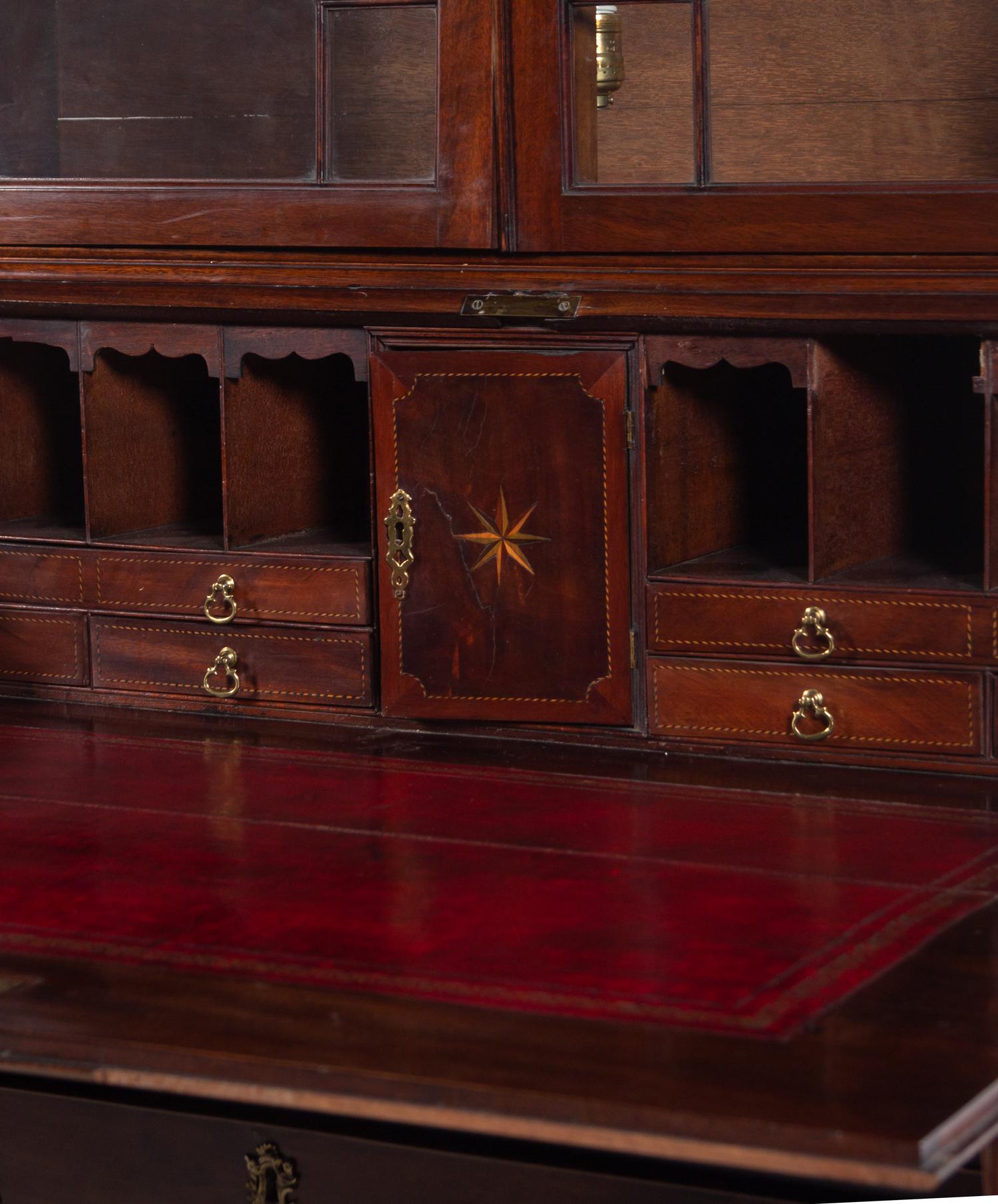 A George III Mahogany Bookcase