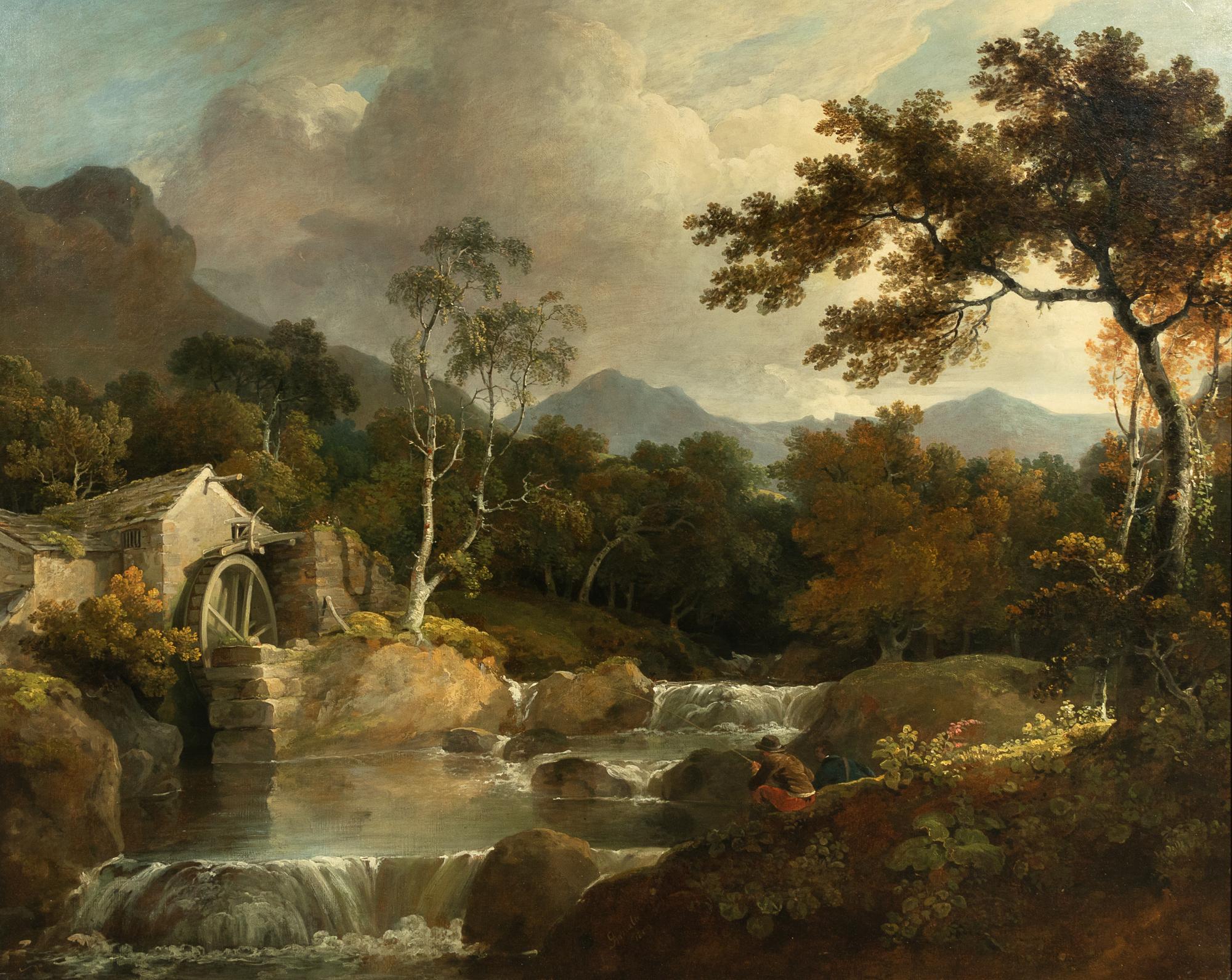 George Arnald, (British, 1763–1841), North Welsh Landscape, 1809