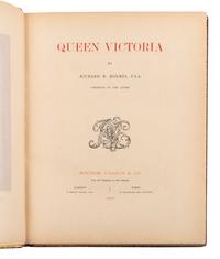 [BINDING] -- [VICTORIA, QUEEN OF ENGLAND (1819-1901)]. HOLMES, Richard Rivington, Sir (1835-1911). Queen Victoria . London & Paris: Boussod, Valadon & Co., 1897.