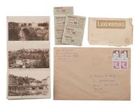[WORLD WAR II]. Sergeant Frederic H. Harf archive incl. photographs and Holocaust-related documents