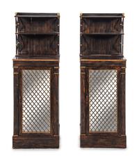 A Pair of Regency Grain-Painted Chiffoniers