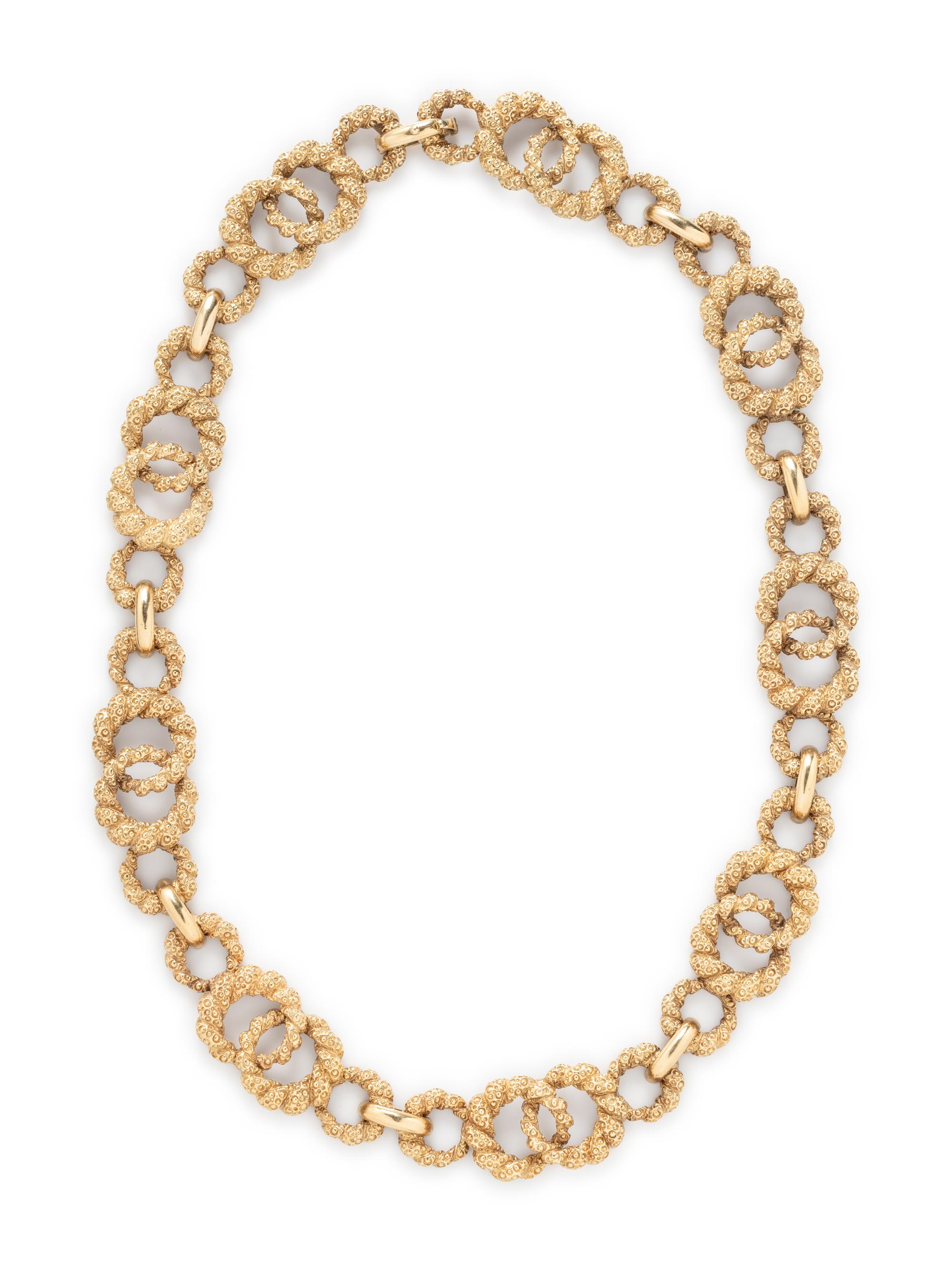 YELLOW GOLD NECKLACE