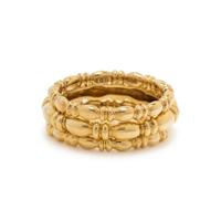 YELLOW GOLD RING SET