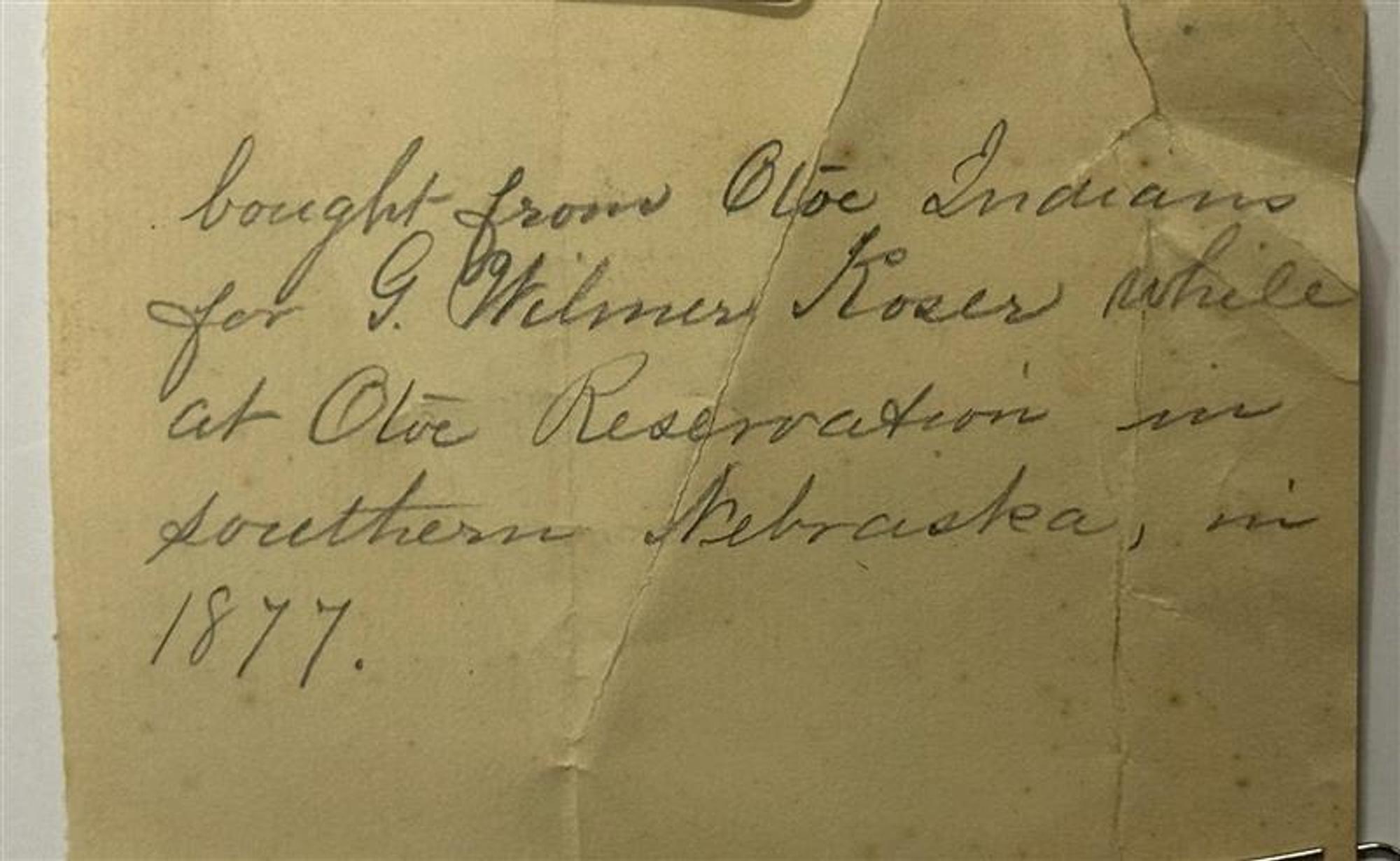 Northern Plains Pipe, Collected in Nebraska