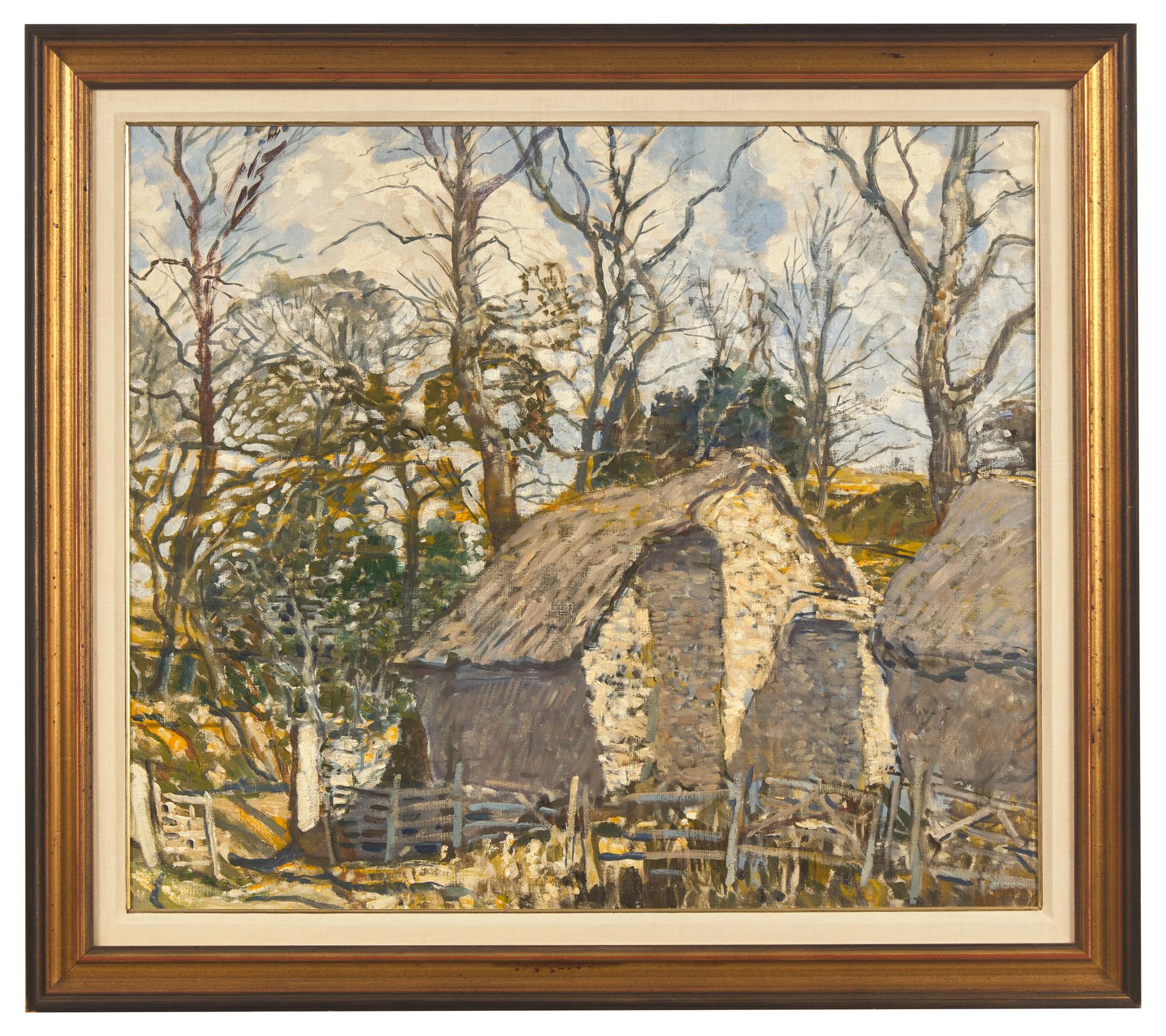 Haystacks at Godolphin , 1938
