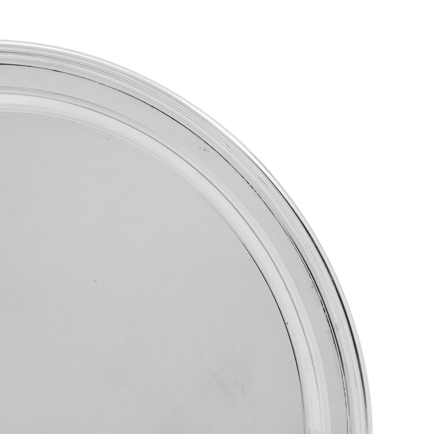 Two Tiffany and Co. Silver Presentation Trays