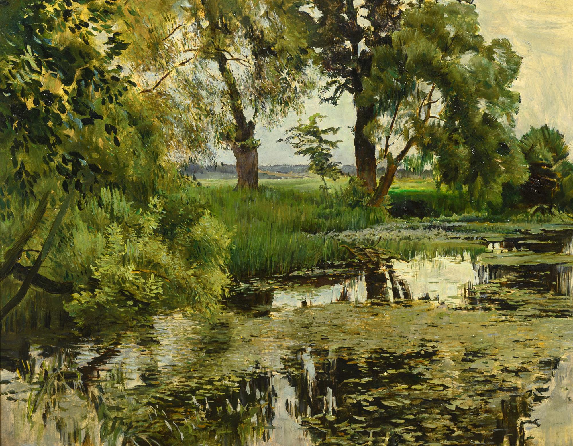 After Isaac Levitan (Russian, 1860-1890)