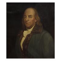 American School, 19th Century — Portrait of Benjamin Franklin , c. 1840