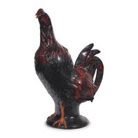 Charlie West, A Glazed Stoneware Work: Rooster