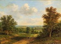 T. Baker, (British, 19th Century), Near Shooter's Hill, Kent, 1878