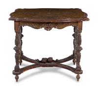 A Renaissance Revival Occasional Table