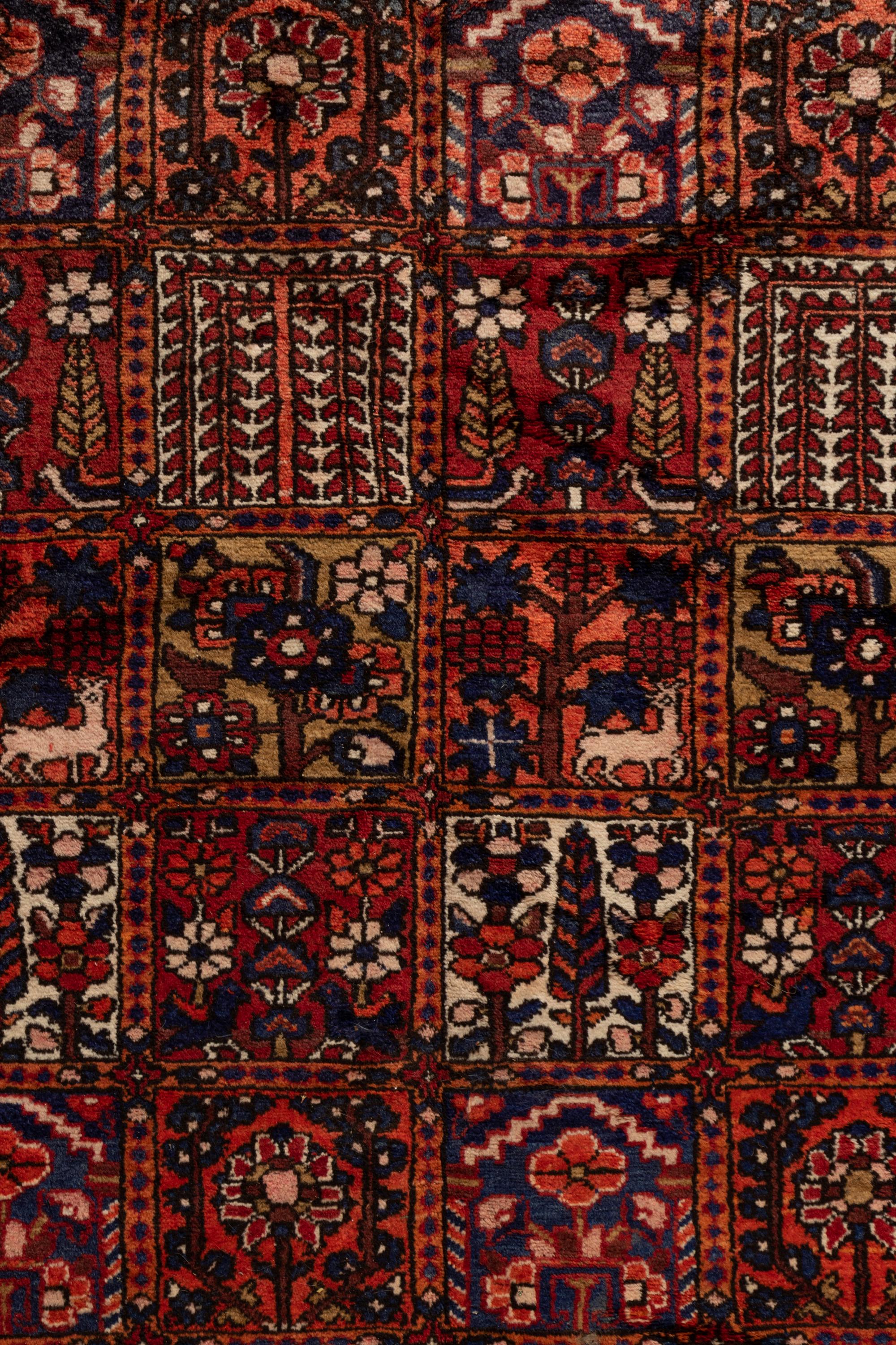 A Bakhtiari Wool Rug