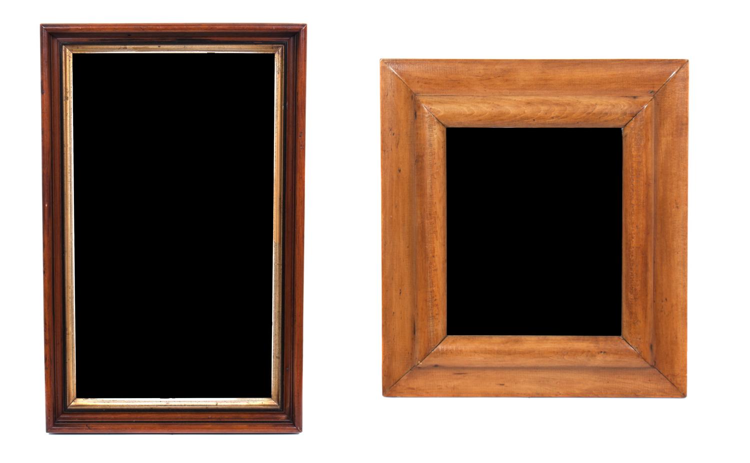 Two American Mirrors Larger 30 x 19 inches.