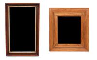 Two American Mirrors Larger 30 x 19 inches.