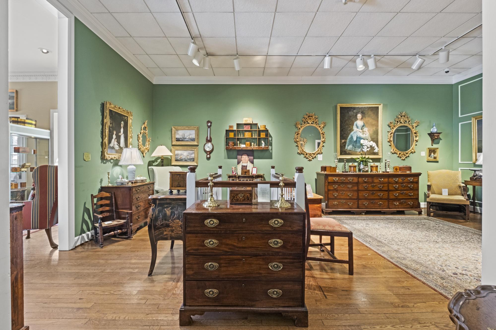 An English Mahogany Canterbury