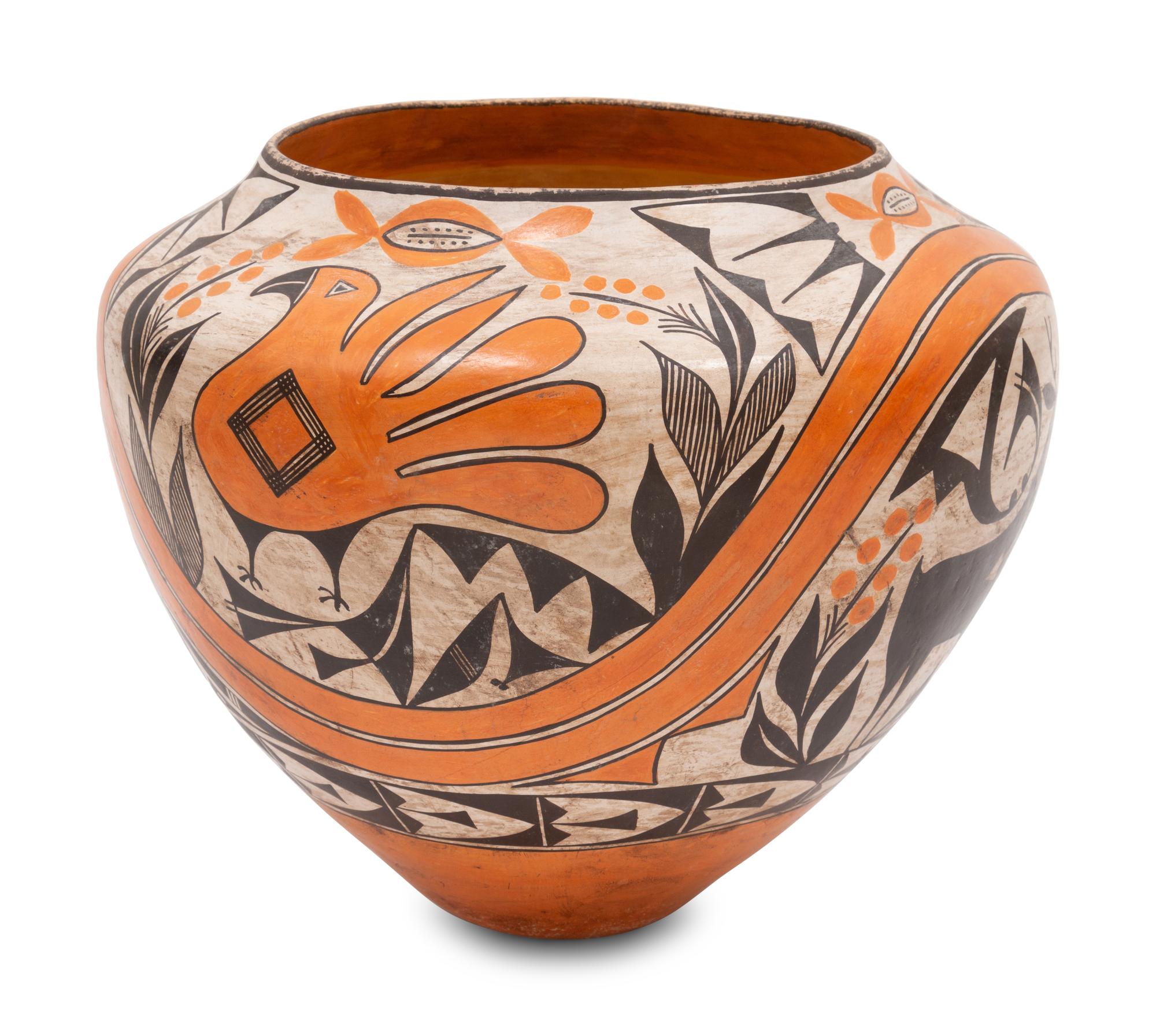 Acoma Polychrome Olla